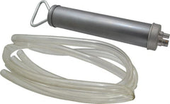 PRO-LUBE - Oil Lubrication Aluminum Suction Gun - For 12 oz Container, Use with Antifreeze, Biological Oils, Brake Fluids, Cooling Liquids, Fuel Oils, Mineral Oil, Petrol, Spirits, Synthetic Oil & Water - Exact Tooling