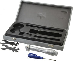 TESA Brown & Sharpe - 1.2 to 1.4", 3" Gage Depth, Mechanical Inside Hole Micrometer - 0.0002" Graduation, Ratchet Stop Thimble - Exact Tooling