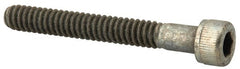 Value Collection - #10-24 UNC Hex Socket Drive, Socket Cap Screw - Alloy Steel, Zinc-Plated Finish, Partially Threaded, 1-1/2" Length Under Head - Exact Tooling