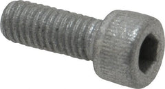 Value Collection - #10-32 UNF Hex Socket Drive, Socket Cap Screw - Alloy Steel, Zinc-Plated Finish, Fully Threaded, 1/2" Length Under Head - Exact Tooling