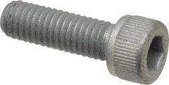 Value Collection - #10-32 UNF Hex Socket Drive, Socket Cap Screw - Alloy Steel, Zinc-Plated Finish, Fully Threaded, 5/8" Length Under Head - Exact Tooling