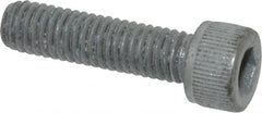 Value Collection - #10-32 UNF Hex Socket Drive, Socket Cap Screw - Alloy Steel, Zinc-Plated Finish, Fully Threaded, 3/4" Length Under Head - Exact Tooling