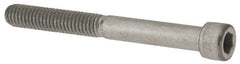 Value Collection - 5/16-18 UNC Hex Socket Drive, Socket Cap Screw - Alloy Steel, Zinc-Plated Finish, Partially Threaded, 3" Length Under Head - Exact Tooling