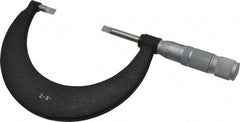 TESA Brown & Sharpe - 2" to 3" Mechanical Blade Micrometer - 0.001" Graduation, 0.017" Blade Thickness, Friction Thimble - Exact Tooling