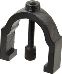 TESA Brown & Sharpe - 1 Inch Max Capacity of V, 1-5/8 Inch Long x 1-1/4 Inch Wide x 1-1/4 Inch High, V-Block Clamp - 90° V Angle, Hardened Steel Clamp, Use with Model 750-1 V-Block - Exact Tooling