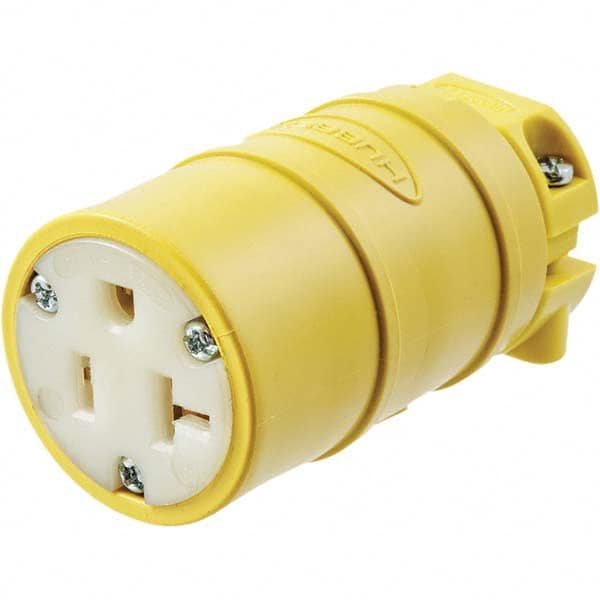 Hubbell Wiring Device-Kellems - Straight Blade Plugs & Connectors Connector Type: Connector Grade: Industrial - Exact Tooling