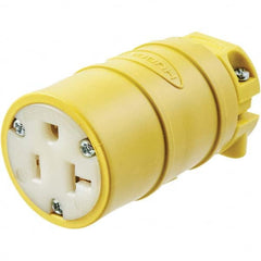 Hubbell Wiring Device-Kellems - Straight Blade Plugs & Connectors Connector Type: Connector Grade: Industrial - Exact Tooling