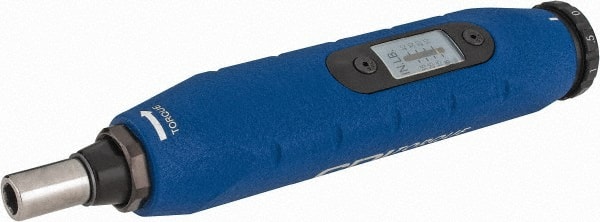 CDI - 1 Piece, 5 to 40 In/Lb, Female Hex Adjustable Torque Limiting Screwdriver - 6" OAL, 1/4" Drive - Exact Tooling