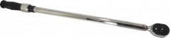CDI - 1/2" Drive Micrometer Type Ratchet Head Torque Wrench - 30 Ft/Lb to 250 Ft/Lb Torque, 21-1/4" OAL - Exact Tooling