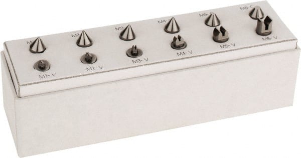 Mitutoyo - Micrometer Anvil - Use with 326126 Series Screw Thread Micrometers - Exact Tooling