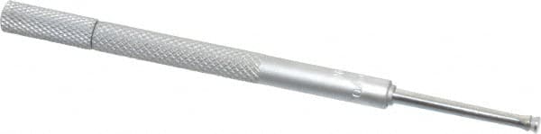 Mitutoyo - 0.125 to 0.2 Inch Measurement, Small Hole Gage - 3-9/16 Inch Overall Length, Half Ball - Exact Tooling
