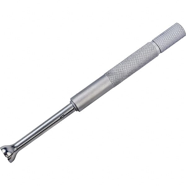 Mitutoyo - 0.4 to 0.5 Inch Measurement, Small Hole Gage - 4-1/4 Inch Overall Length, Half Ball - Exact Tooling