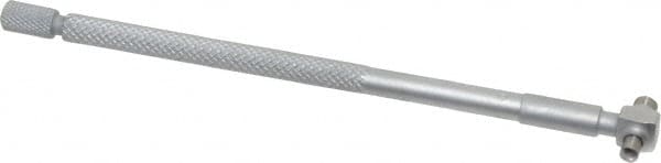 Mitutoyo - 5/16 to 1/2 Inch, 4.3307 Inch Overall Length, Telescoping Gage - Satin Chrome Finish - Exact Tooling