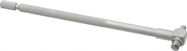 Mitutoyo - 1/2 to 3/4 Inch, 4.3307 Inch Overall Length, Telescoping Gage - Satin Chrome Finish - Exact Tooling