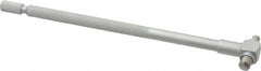Mitutoyo - 1/2 to 3/4 Inch, 4.3307 Inch Overall Length, Telescoping Gage - Satin Chrome Finish - Exact Tooling