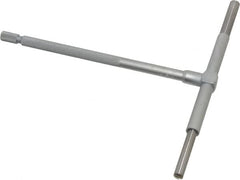 Mitutoyo - 3-1/2 to 6 Inch, 5.9055 Inch Overall Length, Telescoping Gage - Satin Chrome Finish - Exact Tooling