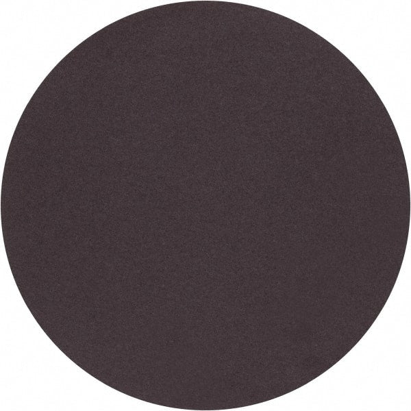 Norton - 16" Diam, 60 Grit Aluminum Oxide Adhesive PSA Disc - Coarse Grade, Brown, X Weighted Backing, Flexible - Exact Tooling