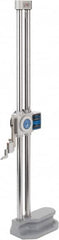 Mitutoyo - 24" Dial Height Gage - 0.001" Graduation, Accurate to 0.002", Dial and Counter Display - Exact Tooling