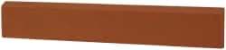 Norton - 6" Long x 1" Wide x 1/4" Thick, Aluminum Oxide Sharpening Stone - Rectangle, Fine Grade - Exact Tooling