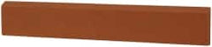 Norton - 6" Long x 1" Wide x 1/4" Thick, Aluminum Oxide Sharpening Stone - Rectangle, Fine Grade - Exact Tooling