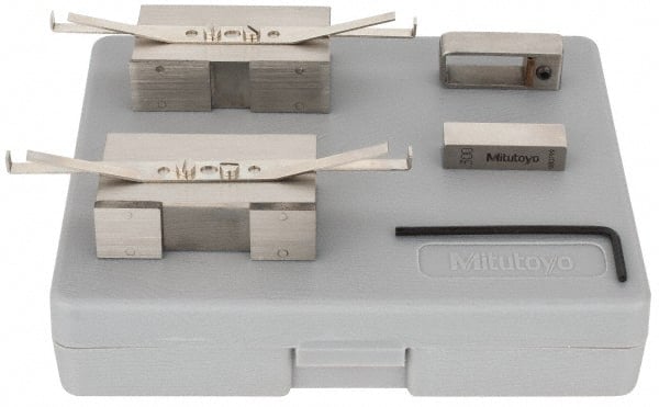 Mitutoyo - Height Gage Bore Gage Block Kit - For Use with Height Master E-Type Gages - Exact Tooling