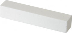 Norton - 150 Grit Aluminum Oxide Square Dressing Stick - 4 x 3/4 x 3/4, Very Fine Grade, Vitrified Bond - Exact Tooling