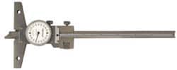 Mitutoyo - 10 Inch Long, Depth Gage Base Extension - Use with Mitutoyo Dial Depth Gages - Exact Tooling