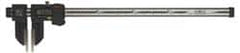 Mitutoyo - 0 to 1,000mm Range, 0.01mm Resolution, IP66 Electronic Caliper - Stainless Steel with 150mm Carbon Fiber Reinforced Plastic (CFRP) Jaws, 0.08mm Accuracy, SPC Output - Exact Tooling