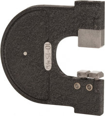 YPG - 0.385 to 0.57 Inch, Cast Iron MC0 Frame Snap Gage - Hardened Tool Steel Anvil - Exact Tooling