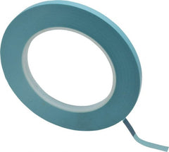 3M - 1/4" Wide x 60 Yd Long Blue Polypropylene Film Masking Tape - Series 215, 4.8 mil Thick, 15 In/Lb Tensile Strength - Exact Tooling