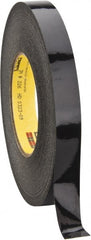 3M - 3/4" Wide x 60 Yd Long Black Crepe Paper Masking Tape - Series 226, 10.6 mil Thick, 34 In/Lb Tensile Strength - Exact Tooling