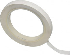 3M - White Solid Color Vinyl Tape - 1/2" Wide x 108' Long x 5.2 mil Thick, General Traffic - Exact Tooling