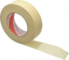 3M - 1-1/2" Wide x 60 Yd Long Tan Paper Masking Tape - Series 2380, 7.2 mil Thick, 28 In/Lb Tensile Strength - Exact Tooling