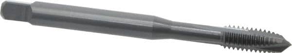 OSG - 5/16-18 UNC, 3 Flute, Oxide Finish, Vanadium High Speed Steel Spiral Point Tap - Plug Chamfer, Right Hand Thread, 90mm OAL, 1-1/8" Thread Length, 0.318" Shank Diam, 2B Class of Fit, Series 250 - Exact Tooling