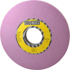 Tru-Maxx - 12" Diam x 3" Hole x 1" Thick, I Hardness, 46 Grit Surface Grinding Wheel - Aluminum Oxide, Type 1, Coarse Grade, 2,705 Max RPM, Vitrified Bond, No Recess - Exact Tooling