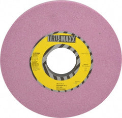 Tru-Maxx - 12" Diam x 3" Hole x 1" Thick, J Hardness, 46 Grit Surface Grinding Wheel - Aluminum Oxide, Type 1, Coarse Grade, 2,705 Max RPM, Vitrified Bond, No Recess - Exact Tooling