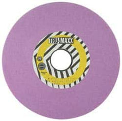 Tru-Maxx - 12" Diam x 5" Hole x 1-1/2" Thick, I Hardness, 46 Grit Surface Grinding Wheel - Aluminum Oxide, Type 5, Coarse Grade, 2,069 Max RPM, Vitrified Bond, One-Side Recess - Exact Tooling