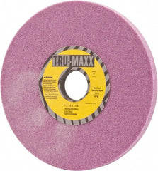 Tru-Maxx - 7" Diam x 1-1/4" Hole x 1/2" Thick, J Hardness, 46 Grit Surface Grinding Wheel - Aluminum Oxide, Type 1, Coarse Grade, 3,600 Max RPM, Vitrified Bond, No Recess - Exact Tooling
