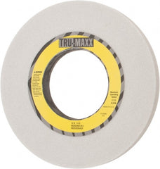 Tru-Maxx - 12" Diam x 5" Hole x 1" Thick, I Hardness, 46 Grit Surface Grinding Wheel - Aluminum Oxide, Type 1, Coarse Grade, 2,705 Max RPM, Vitrified Bond, No Recess - Exact Tooling