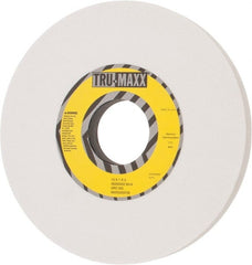 Tru-Maxx - 12" Diam x 3" Hole x 1" Thick, H Hardness, 60 Grit Surface Grinding Wheel - Aluminum Oxide, Type 1, Medium Grade, 2,705 Max RPM, Vitrified Bond, No Recess - Exact Tooling