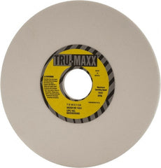 Tru-Maxx - 7" Diam x 1-1/4" Hole x 1/4" Thick, I Hardness, 120 Grit Surface Grinding Wheel - Aluminum Oxide, Type 1, Fine Grade, 3,600 Max RPM, Vitrified Bond, No Recess - Exact Tooling
