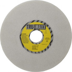 Tru-Maxx - 7" Diam x 1-1/4" Hole x 1/2" Thick, I Hardness, 46 Grit Surface Grinding Wheel - Aluminum Oxide, Type 1, Coarse Grade, 3,600 Max RPM, Vitrified Bond, No Recess - Exact Tooling