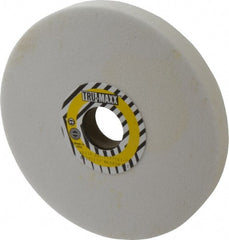 Tru-Maxx - 7" Diam x 1-1/4" Hole x 3/4" Thick, I Hardness, 60 Grit Surface Grinding Wheel - Aluminum Oxide, Type 1, Medium Grade, 3,600 Max RPM, Vitrified Bond, No Recess - Exact Tooling