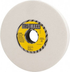 Tru-Maxx - 7" Diam x 1-1/4" Hole x 1" Thick, I Hardness, 60 Grit Surface Grinding Wheel - Aluminum Oxide, Type 1, Medium Grade, 3,600 Max RPM, Vitrified Bond, No Recess - Exact Tooling