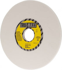 Tru-Maxx - 7" Diam x 1-1/4" Hole x 1/4" Thick, I Hardness, 100 Grit Surface Grinding Wheel - Aluminum Oxide, Type 1, Fine Grade, 3,600 Max RPM, Vitrified Bond, No Recess - Exact Tooling