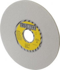 Tru-Maxx - 7" Diam x 1-1/4" Hole x 1/4" Thick, I Hardness, 46 Grit Surface Grinding Wheel - Aluminum Oxide, Type 1, Coarse Grade, 3,600 Max RPM, Vitrified Bond, No Recess - Exact Tooling