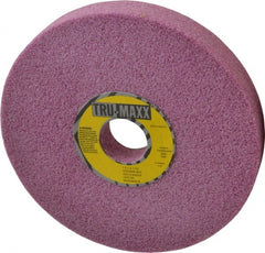 Tru-Maxx - 7" Diam x 1-1/4" Hole x 1" Thick, H Hardness, 46 Grit Surface Grinding Wheel - Aluminum Oxide, Type 5, Coarse Grade, 3,600 Max RPM, Vitrified Bond, One-Side Recess - Exact Tooling