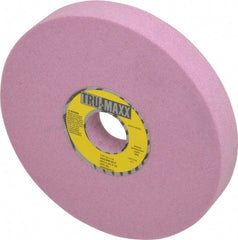 Tru-Maxx - 7" Diam x 1-1/4" Hole x 1" Thick, K Hardness, 60 Grit Surface Grinding Wheel - Aluminum Oxide, Type 5, Medium Grade, 3,600 Max RPM, Vitrified Bond, One-Side Recess - Exact Tooling