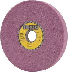 Tru-Maxx - 8" Diam x 1-1/4" Hole x 1" Thick, I Hardness, 46 Grit Surface Grinding Wheel - Aluminum Oxide, Type 5, Coarse Grade, 3,105 Max RPM, Vitrified Bond, One-Side Recess - Exact Tooling