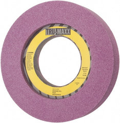 Tru-Maxx - 12" Diam x 5" Hole x 2" Thick, I Hardness, 46 Grit Surface Grinding Wheel - Aluminum Oxide, Type 7, Coarse Grade, 2,705 Max RPM, Vitrified Bond, Two-Side Recess - Exact Tooling
